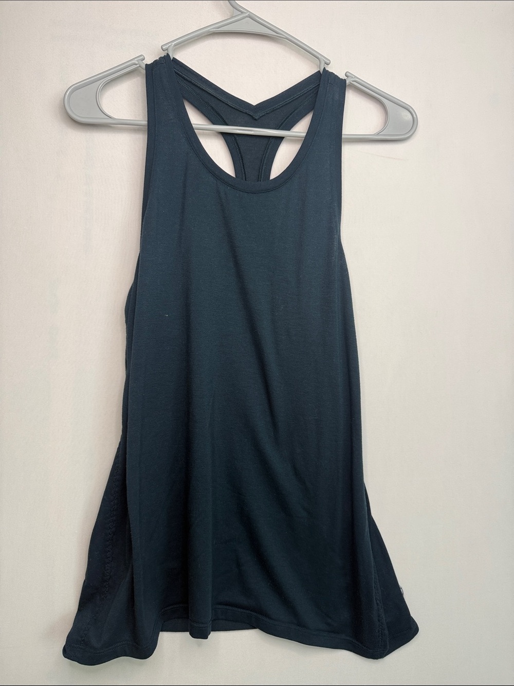 Athleta Dark Navy Racerback A-Line Tank